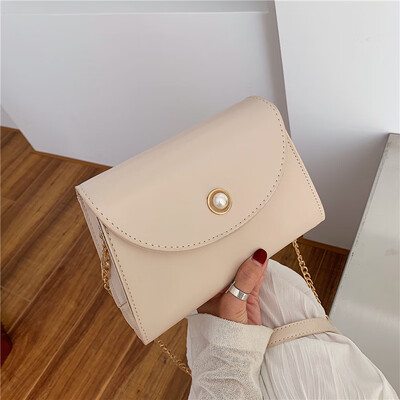 

Small bag handbags new Korean version of the Messenger bag fashion simple chain shoulder small square bag tide
