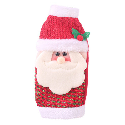 

〖Follure〗Christmas Decoration Creative Cartoon Old Man Snowman Elk Wine Bottle Set
