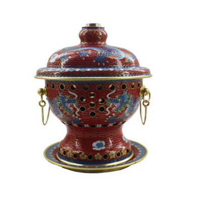

WANG KE MAN cloisonne copper hot pot alcohol stove environmental oil 5191