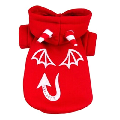 

Factory Direct Sales Pet Clothing Wholesale Halloween Hair Night Devil Coat Puppy Clothes LED Light Up Pet Clothes Costume