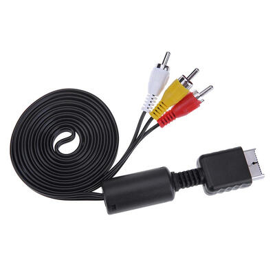 

Audio Video to RCA AV Adapter Cable for PlayStation23 Game Console