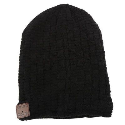

Soft Winter Warm Hat Wireless Bluetooth Headset Headphone Smart Cap Speaker Mic Bluetooth Hat