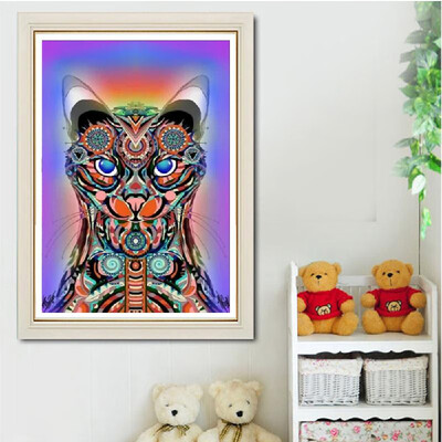 

5D Diamond Painting Kit by Number Drill Embroidery Canvas Crossing Stitch DIY Craft Arts Home Decoration Crystal Rhinestones Paint