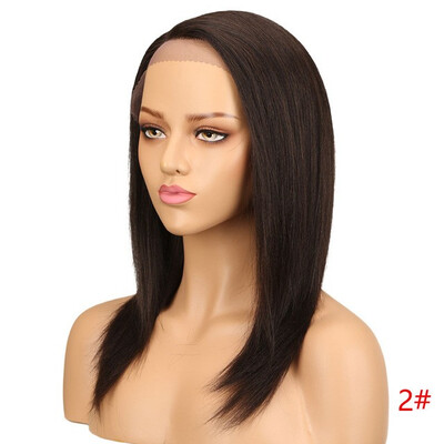 

Noble Straight Lace Front Human Hair Wigs For Women Brazilian Ombre Human Hair Wig Blond Straight Lace Front Wig Free Shipping