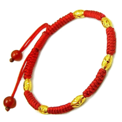 

String Bangles Usable Woman Transfer Beads Man Handcrafted Red Bead Goods Red String Bracelet Newest Bead Bracelet