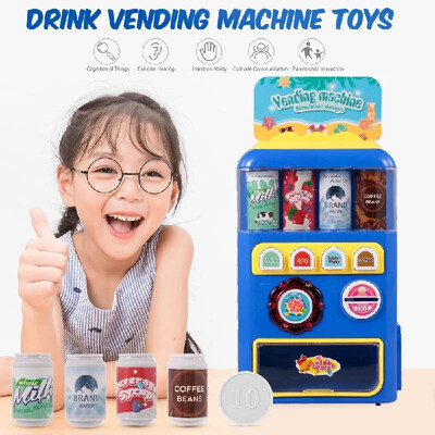 

Vending Machine Toys Electronic Drink Machines Kids Education Learning Toys for Boys&Girls
