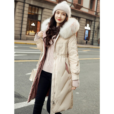 

Toponeto Fashion Women Winter Warm Cotton Hooded Winter Long-Sleeved Overcoat