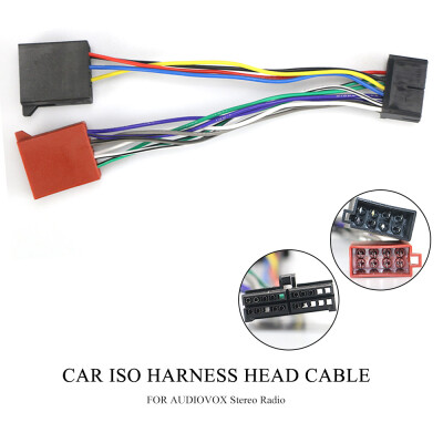 

15-008 Car ISO Harness Head Cable for AUDIOVOX - AEG - CLATRONIC Stereo Radio Wire Adapter Plug Wiring Connector Cable