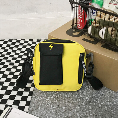 

Texture breast bag lady oblique shoulder lady bag graffiti bag cartoon Sesame Street small bag