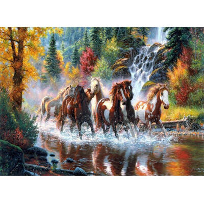 

5D DIY Full Drill Diamond Painting Horse Embroidery Mosaic Craft Kits Decor