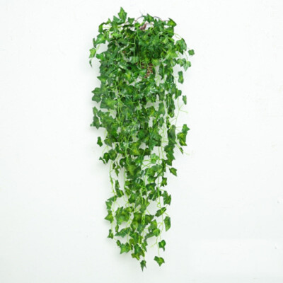 

1M Long Simulation Rattan Leaves Plants Green Ivy Leaf Fake Grape Vine Artificial Flower String Foliage Home Wedding Decoration