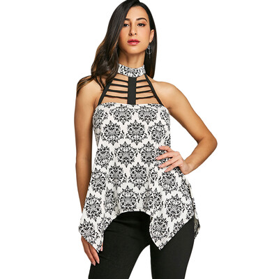 

Open Back Caged Tank Top