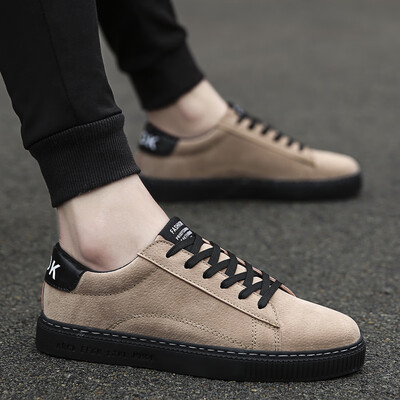 

2019 new autumn shoes mens casual shoes Korean version of the trend of wild mens shoes social spirit guys tide shoes