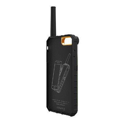 

BOXCHIP IP01 S900 Outdoor Walkie Talkie 3-in-1 Multi-function Intercom Power Bank Phone Case for iPhone 6786p7p8pGreen
