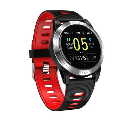 

AK19 Fitness Tracker Smart Bracelet Activity Tracker With 13 Inch HD Color Touch Screen Heart Rate Sleep Monitor