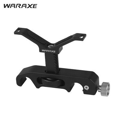 

WARAXE φ15mm Photography Rod Mount Universal Y-shaped Lens Support Bracket Y-Bracket Lens Support Adapter Compatible for TITAL