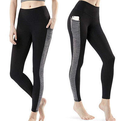 

Tailored Women Workout Pocket Stitching Leggings Sports Running Yoga Athletic Pants