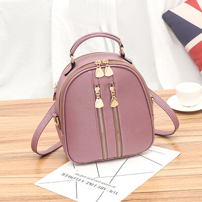 

2019 summer new Korean version of the shoulder bag backpack fresh cool womens bag fashion backpack