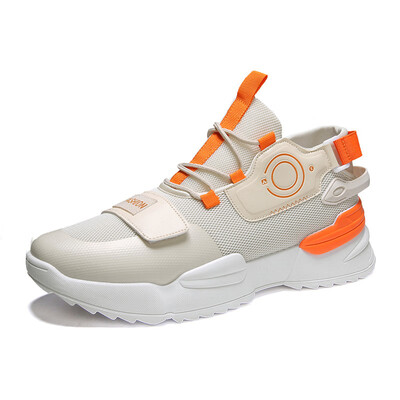 

Four mens shoes sports mesh breathable shoes sports shoes tide shoes in the shoes