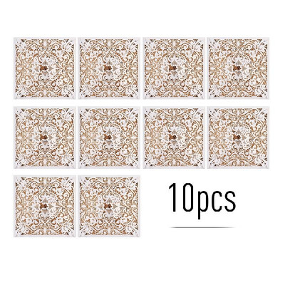 

10pcs Pearl Paper Floral Invitation Cards Invitation Holders with Blank Inner Sheet for Wedding Birthday Party Anniversary