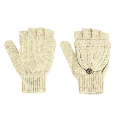 

Tailored Womens Winter Gloves Warm Lining - Cozy Cable Knit Thick Gloves Mittens