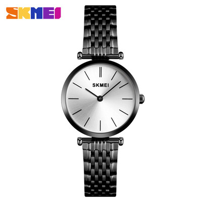 

Business casual ladies quartz watch Womens zinc alloy steel strap rose gold watch