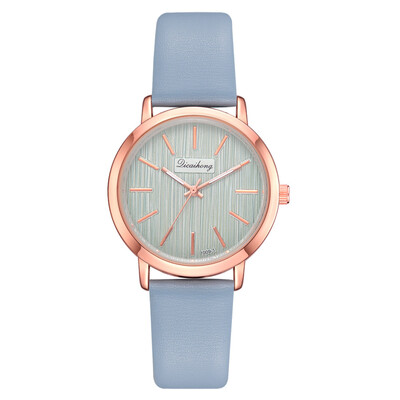 

Korean fashion casual retro PU watch AliExpress trend alloy female student temperament quartz watch
