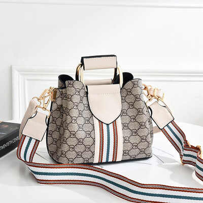 

Baggage ladiesnew fashion summer bucket bag inclined to the Korean version of the simple 100-pack one-shoulder bag ins overheated