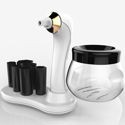 

Pro Electric Makeup Brush Cleaner with Handle Make Up Brushes Washing Tool Cleanser & Dryer Brush Set Silicone Cleaning Machine