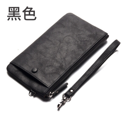 

Retro Wallet Mens Wallet Mens Zipper Ultra-thin Youth Retro Wallet Soft Leather Wallet Mobile Handbag