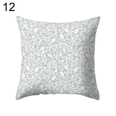 

Heart Flower Vine Plain Square Pillow Case Cushion Cover Sofa Bed Car Cafe Decor