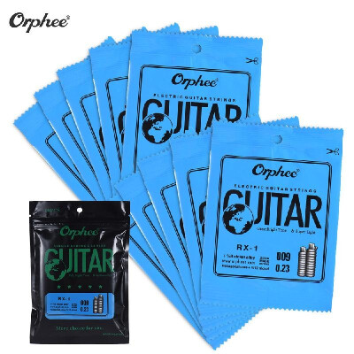 

Orphee RX-3 Single String Replacement for Electric Guitar 3rd G-String 016 10-Pack Nickel Alloy Super Light Tension