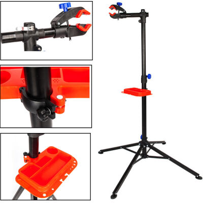 

Ktaxon Bike Repair Stand Adjustable 42"-78" Cycle Bicycle Rack Bike Stand wTool Tray