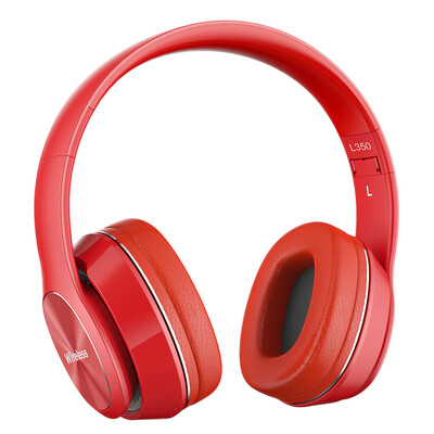 

L350 Wireless Bluetooth Headphones Over-ear Earphones Bluetooth 50 Sports Headsets Support TF Card 35mm AUX IN FM Radio w Mic