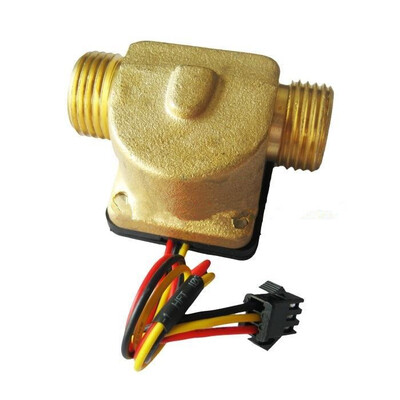 

Water heaters flow sensor meter counter Interface Hall Flowmeter for Drinking fountains G12 DN15 03-10Lmin 15MPa DC3-24V