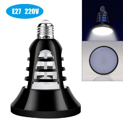 

AC110VAC220V E27B22 8W LEDs Light Bulb WhiteUV Mosquito Killer Lamp Two Function Modes