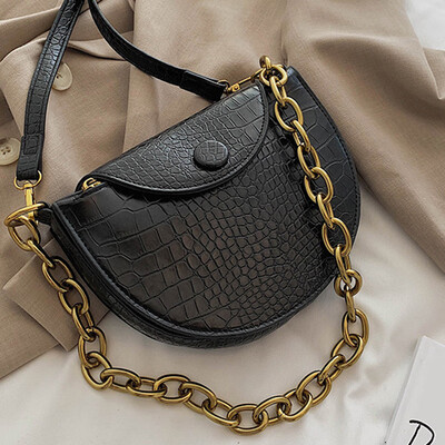 

Net red fashionable bag2019 new style Korean style high-quality stone fashion retro messenger bag