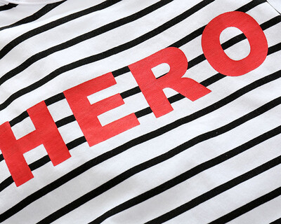 

Infant Baby Boy Letter Striped Long Sleeve Romper Jumpsuit Outfits Clothes