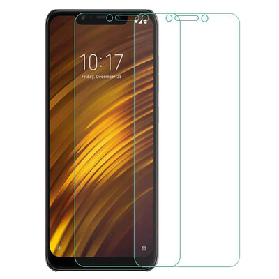 

2PCS Screen Protector Protection Film HD Tempered Glass for Xiaomi Pocophone F1