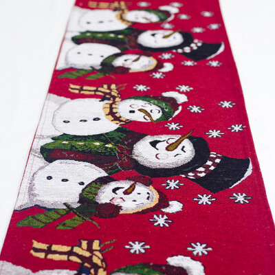

Lace Christmas Table Runner Banquet Party Cover Embroidered Tablecloth Decor