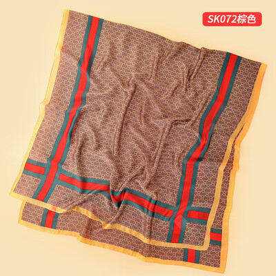 

New fashion geometric print scarves ladies sunscreen beach towel holiday shawl scarves wholesale SK072
