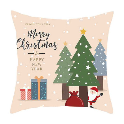 

〖Follure〗Christmas Pillow Cover Decor Pillow Case Sofa Waist Throw Cushion Cover