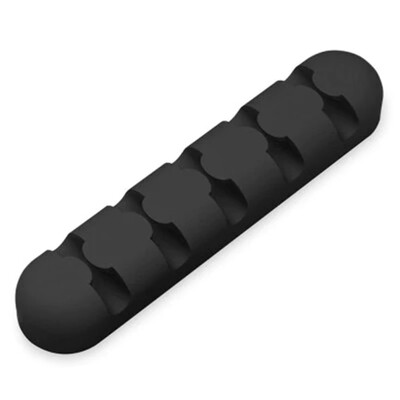 

Desktop Cable Organizer Silicone Cord Holder Clip