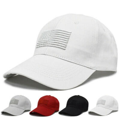 

Men Women USA Flag Baseball Cap Snapback Hat Casual Sun Golf Hat Trucker Cap