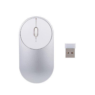 

BT Wireless Mouse Dual Mode Slim Silent Corldless Mouse with BT40&24G Compatible with LaptopPCWindowsMac Silver