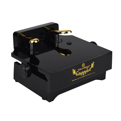

Black Piano Pedal Extender Bench for Kids with 2 Pedals Adjustable Height Beginners Children Piano Practice Aid Accessory