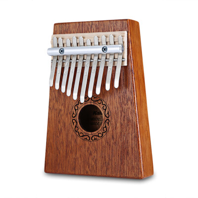 

B - 10T 10 Keys Kalimba Thumb Piano Mahogany Body Musical Instrument