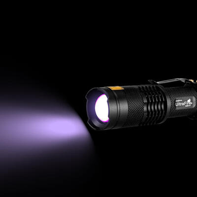 

SK68-UV compact purple light counterfeit focusing flashlight 360-365NM