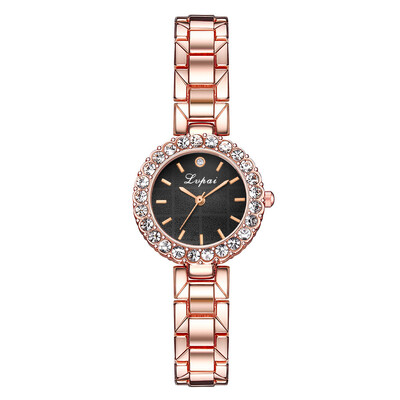 

Quartz watch simple temperament alloy strap ladies watch bracelet watch two-piece