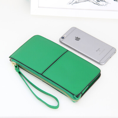 

Factory direct wallet ladies long wallet handbag large capacity change mobile phone bag star magazine
